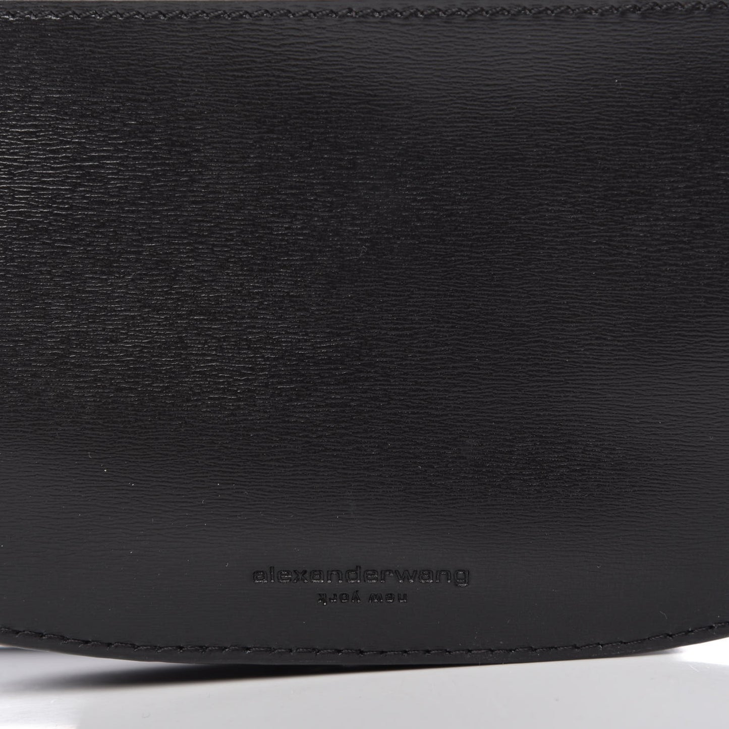 Calfskin Mini Attica Top Handle Belt Bag Black