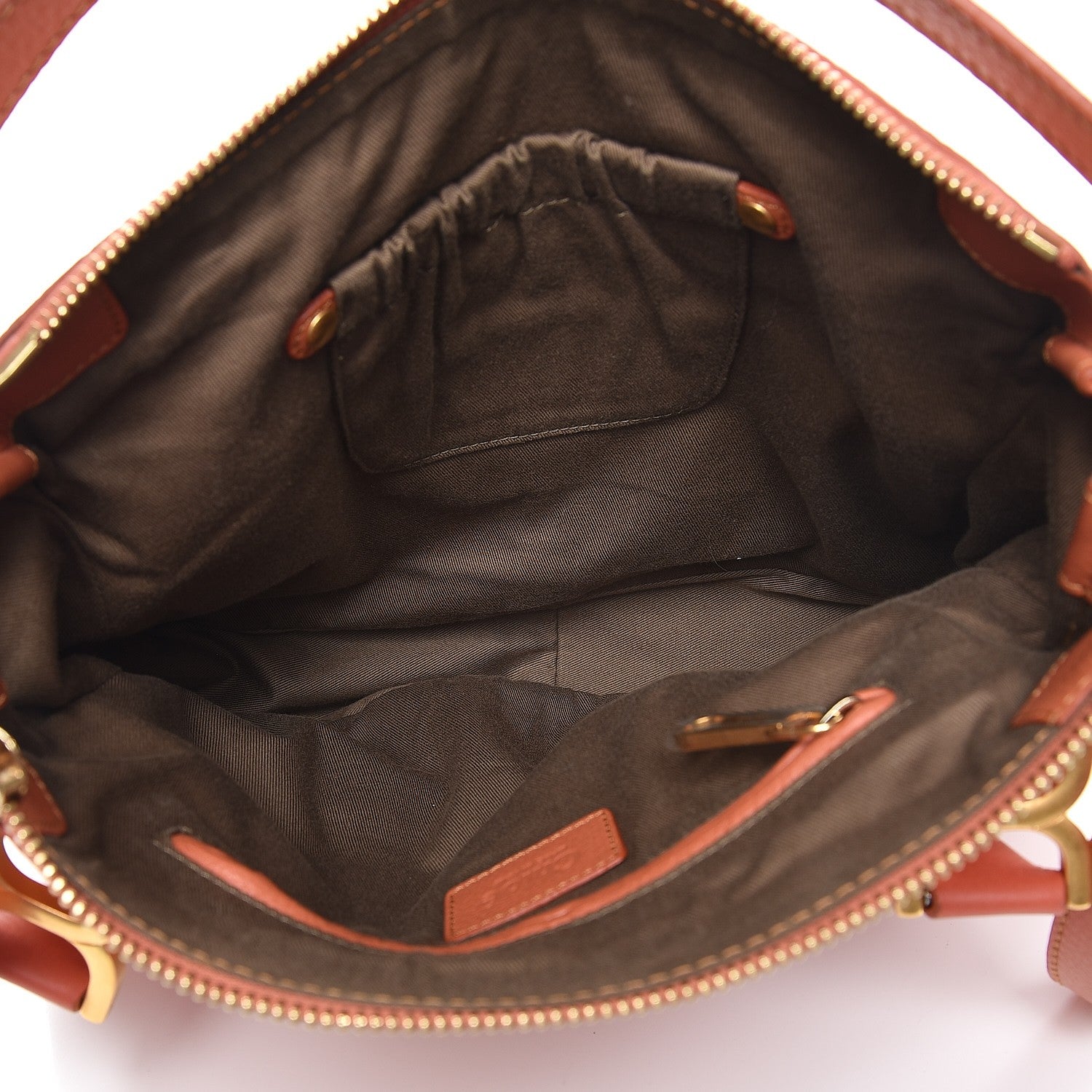 Chloe Calfskin Small Marcie Satchel Maple Leaf 6 of 10