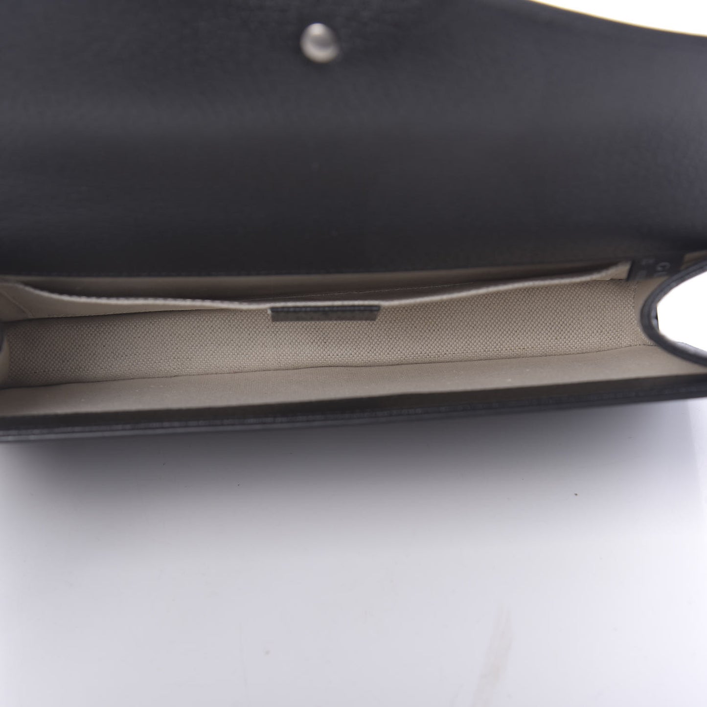 Dollar Calfskin Crystal Dionysus Clutch Wristlet Black Black Diamond