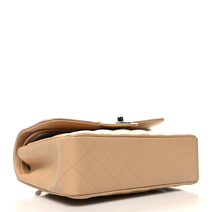 Chanel Caviar Quilted Small Double Flap Beige 4 of 10