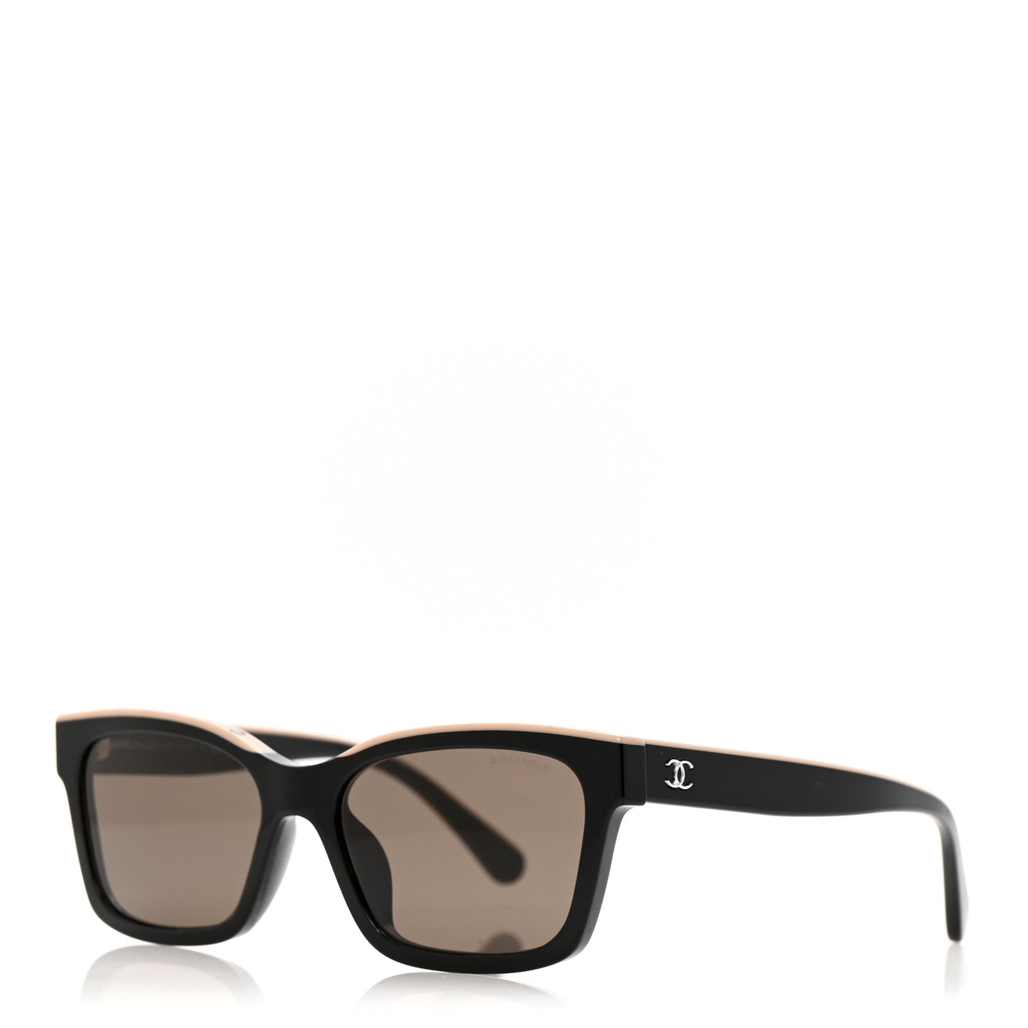 Acetate Square Sunglasses 5417-A Black