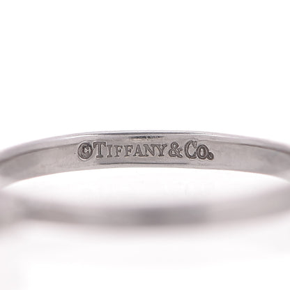 Tiffany Platinum Sapphire Swing Dangle Ring 44 3 5 of 6