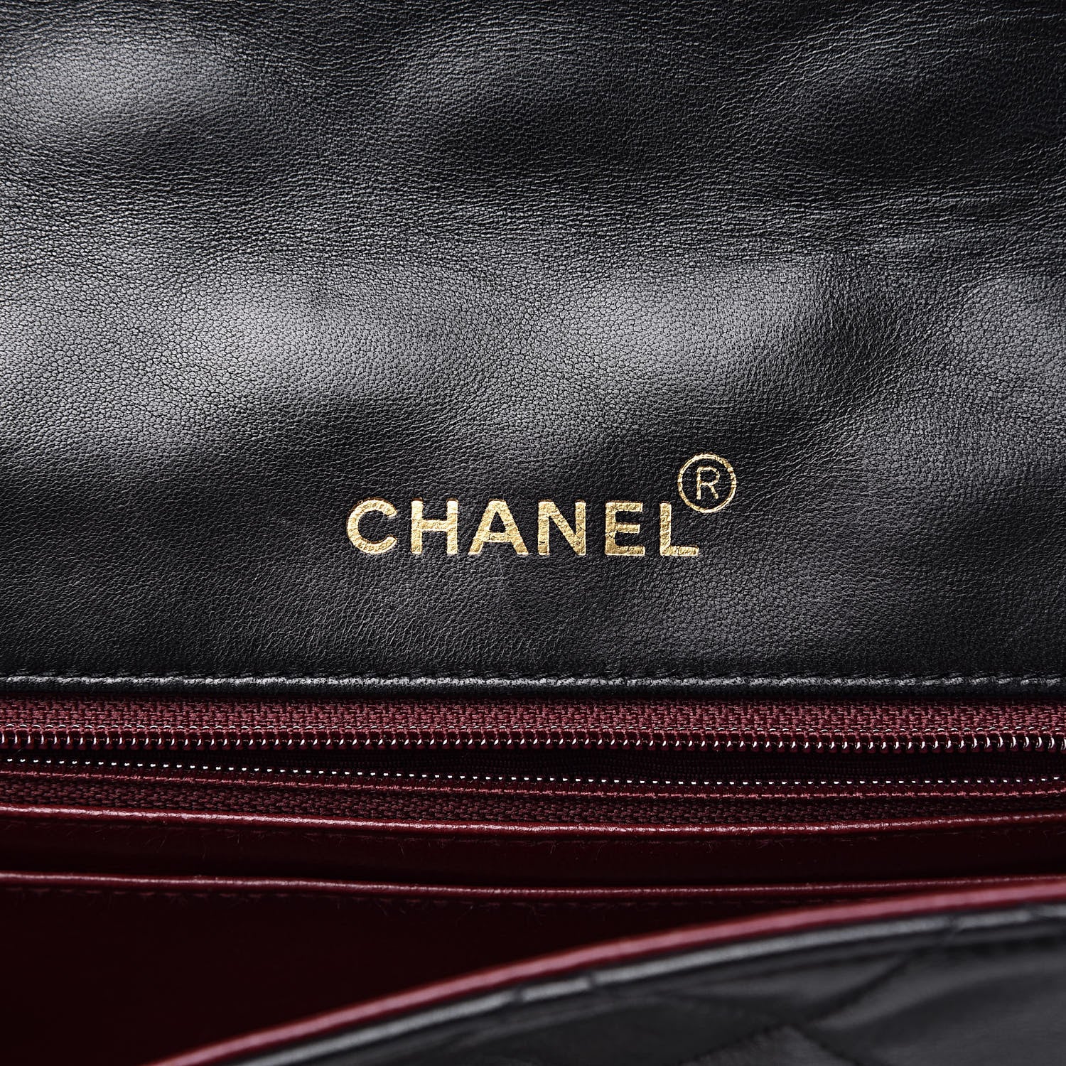 Chanel Lambskin Quilted Medium Single Flap Black 6 of 14