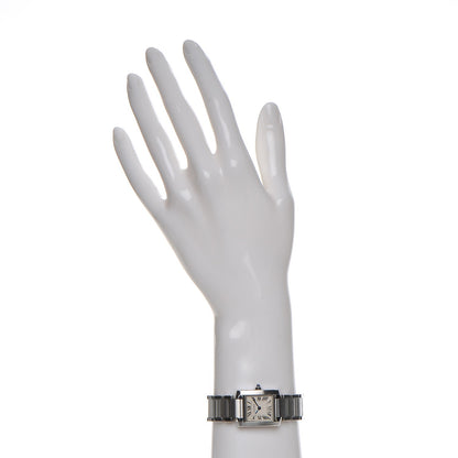 Cartier Stainless Steel 20mm Tank Francaise Quartz Watch 2 of 8