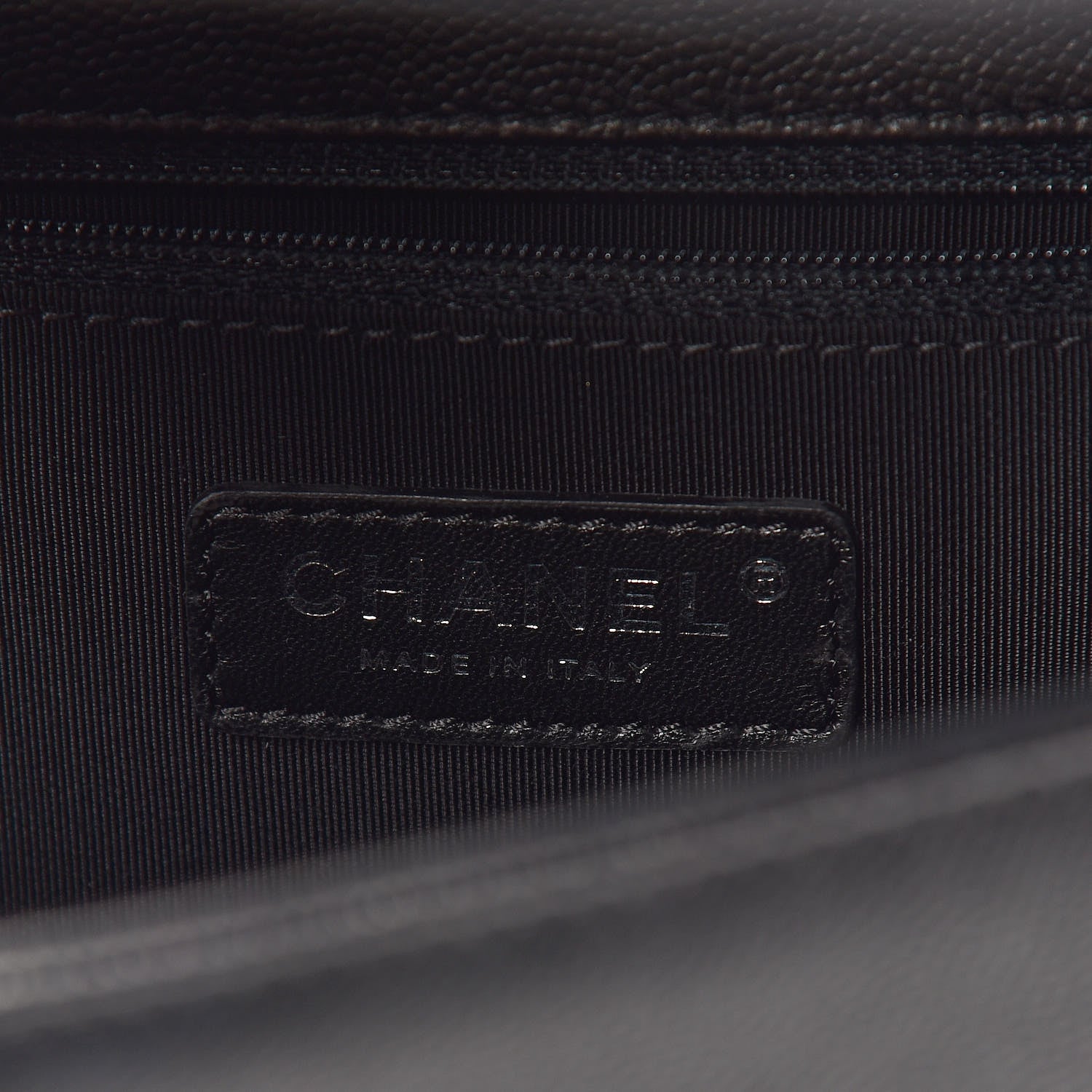 Chanel Caviar Quilted New Medium Boy Flap So Black 6 of 11