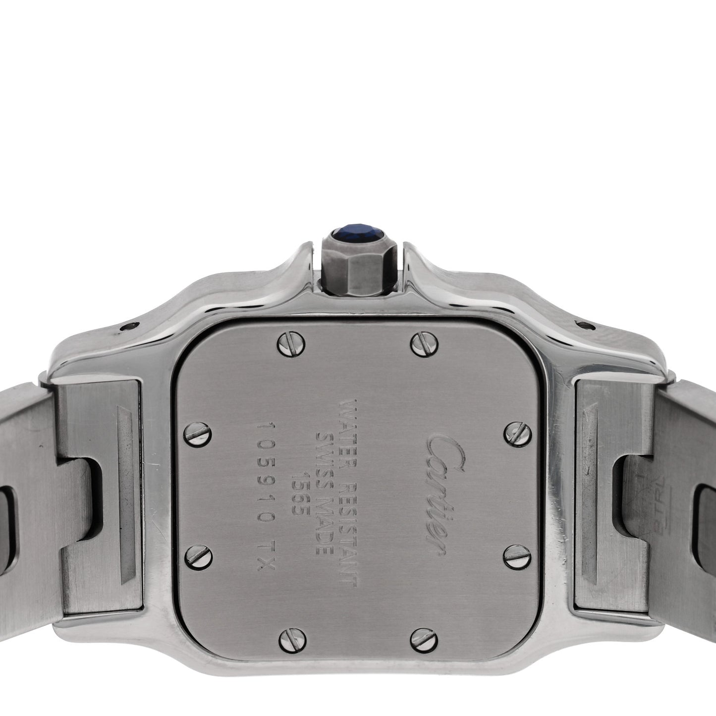 Stainless Steel 24mm Santos de Cartier Galbee Quartz Watch