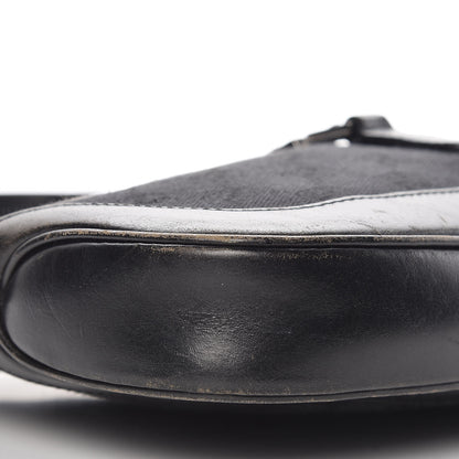 Gucci Monogram Small Jackie O Hobo Black 9 of 14