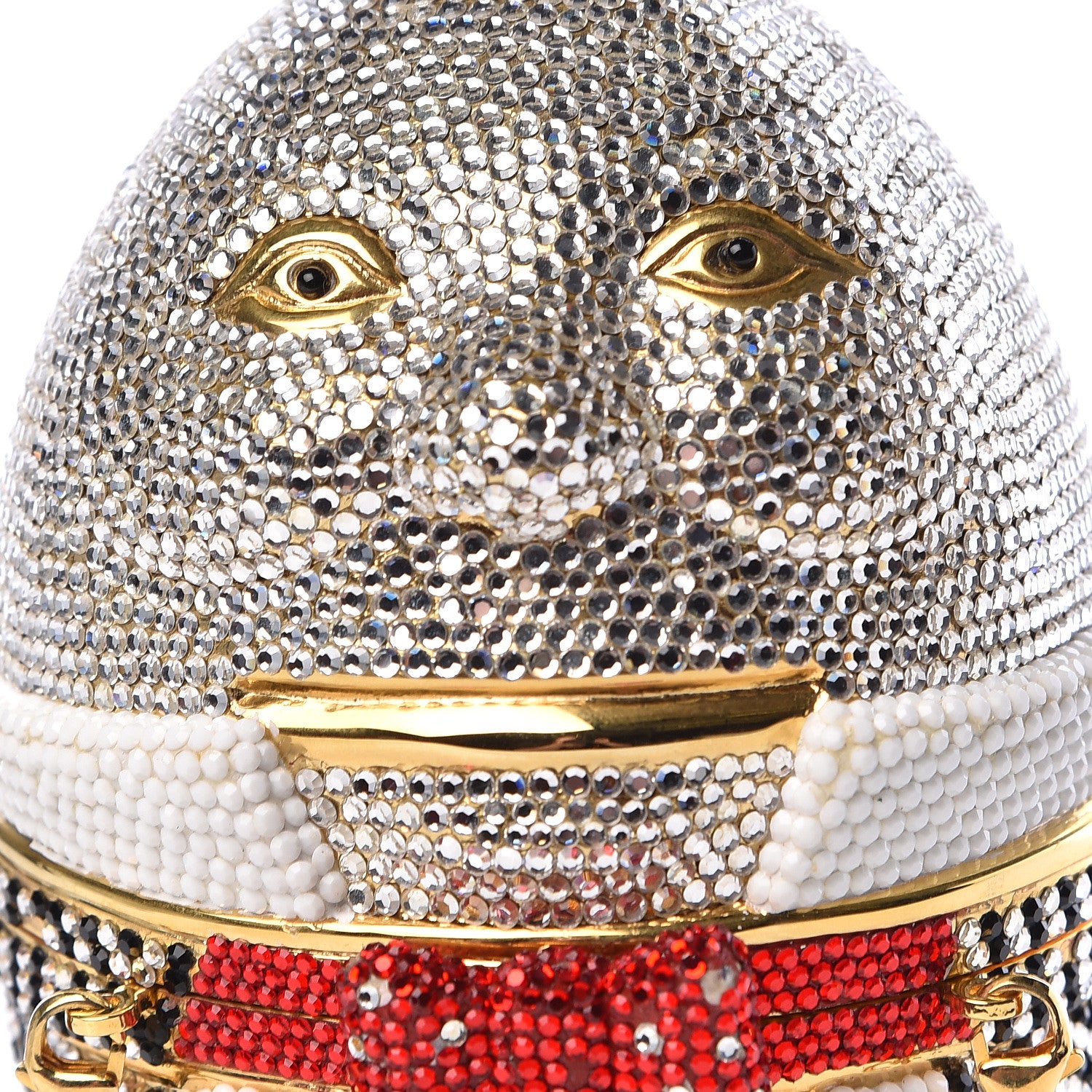 Judith Leiber Crystal Humpty Dumpty Minaudiere Clutch Multicolor 5 of 12