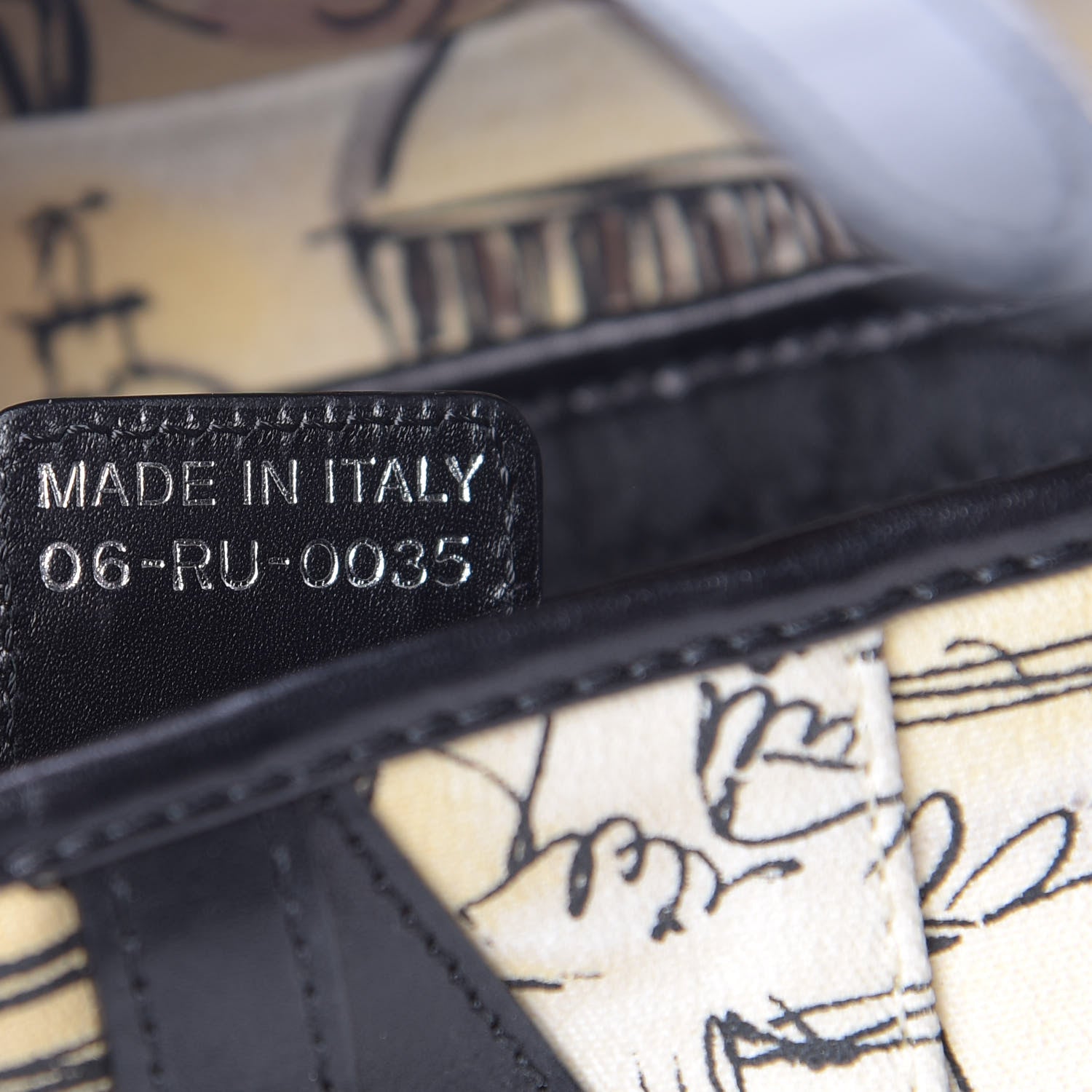 Christian Dior Canvas Paris 50s Saddle Bag Multicolor 7 of 16