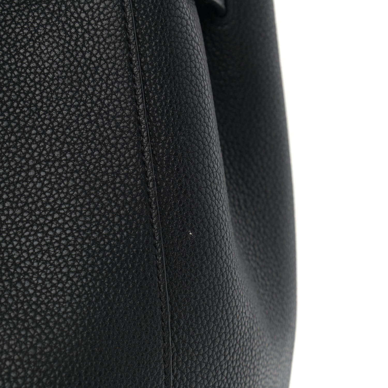 Celine Soft Grained Calfskin Small Belt Cabas Phantom Black 16 of 16