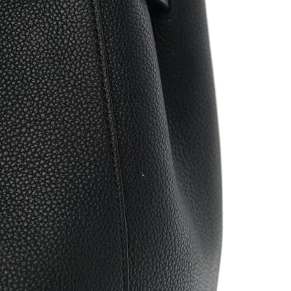 Celine Soft Grained Calfskin Small Belt Cabas Phantom Black 16 of 16