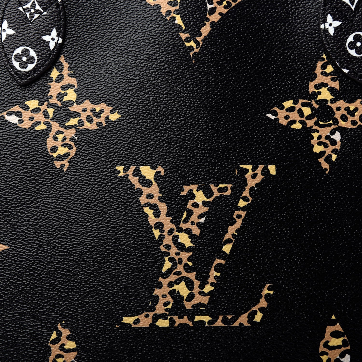 Louis Vuitton Monogram Giant Jungle Neverfull MM Black 9 of 9