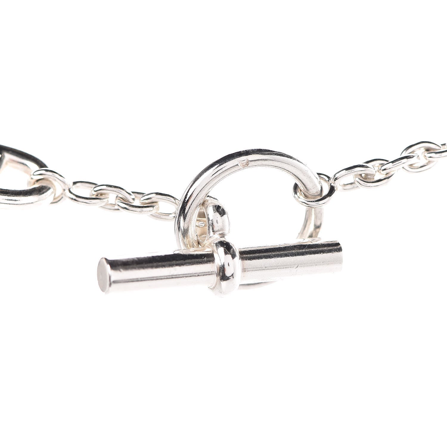 Hermes Sterling Silver Farandole Necklace 120 4 of 6