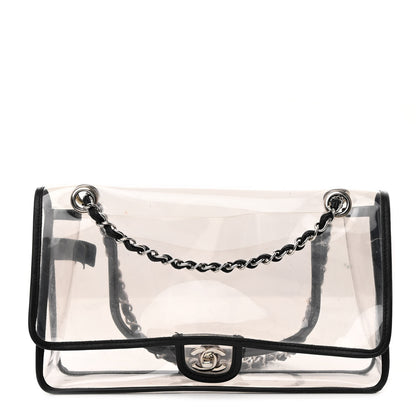 Chanel Lambskin Vinyl Large Naked Flap Black 1 of 12