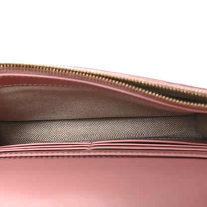 Jimmy Choo Calfskin Crocodile Embossed Palace Crossbody Blush 5 of 10