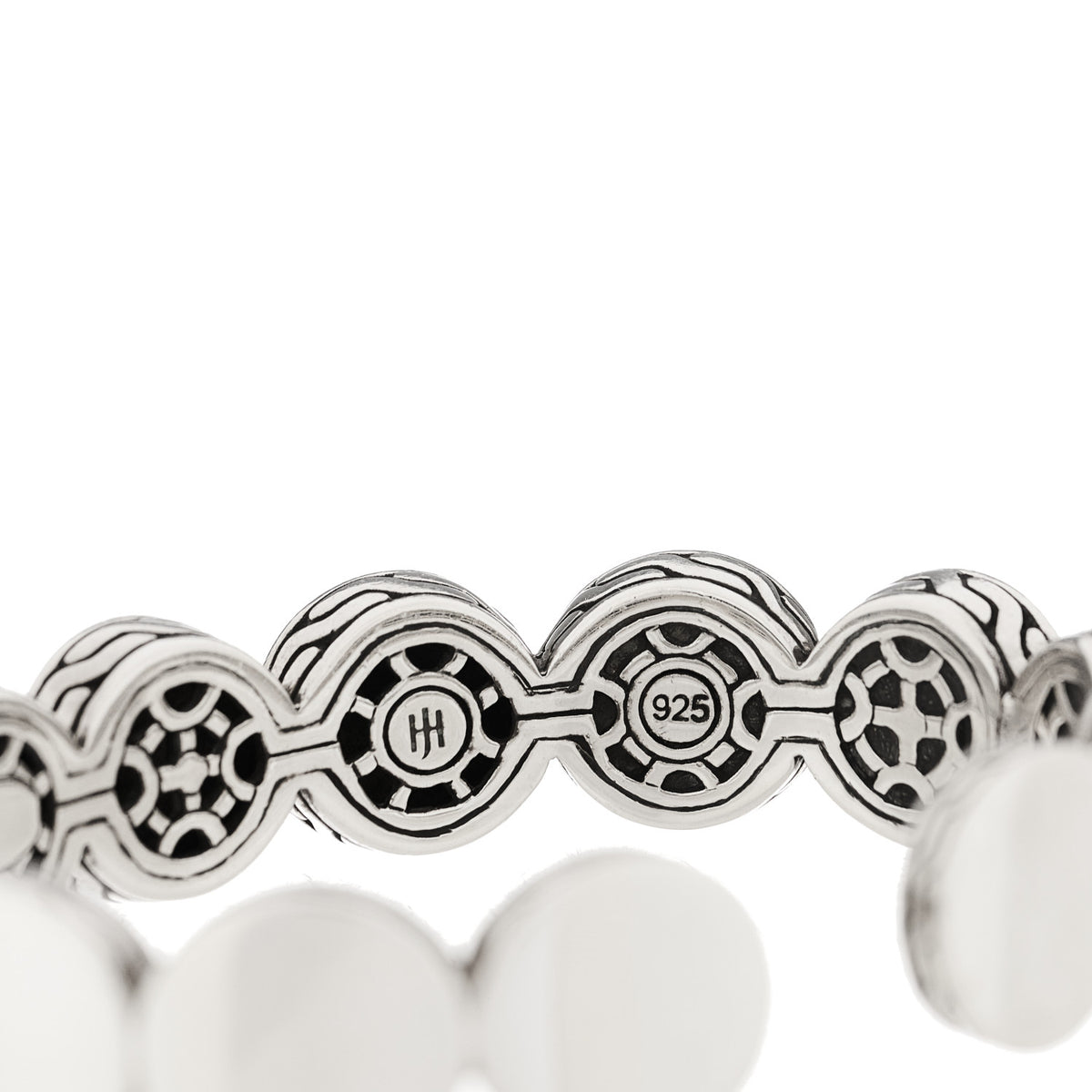 Sterling Silver Palu Dot Cuff Bracelet