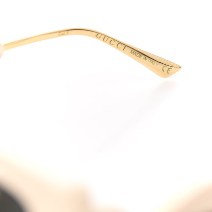 Gucci Acetate Square Frame Wing Sunglasses GG0535S Ivory 6 of 7