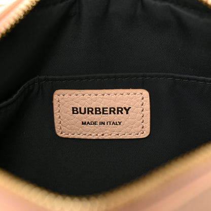 Burberry Grained Calfskin Small Camera Bag Peach Pink 6 of 11