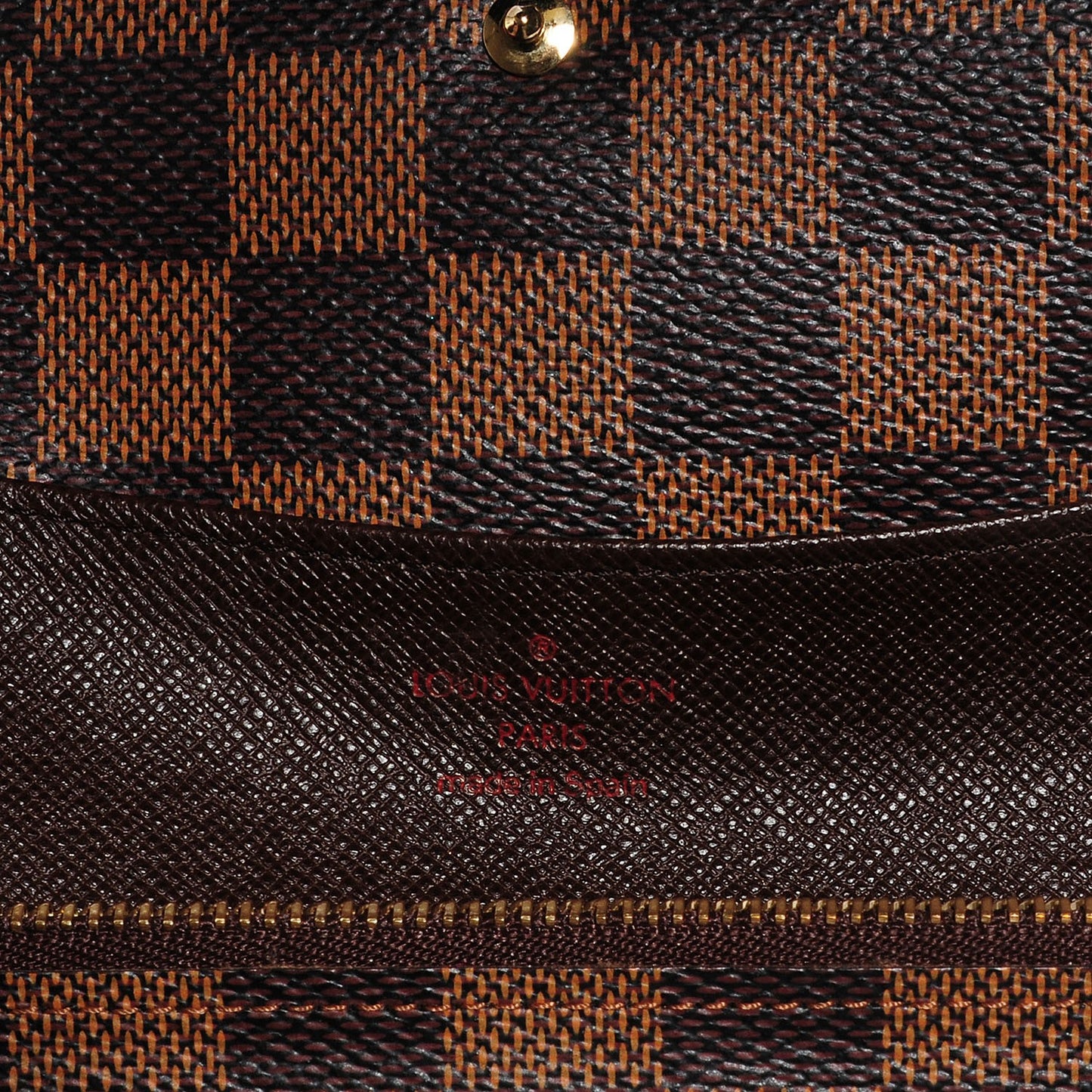 Damier Ebene Emilie Wallet