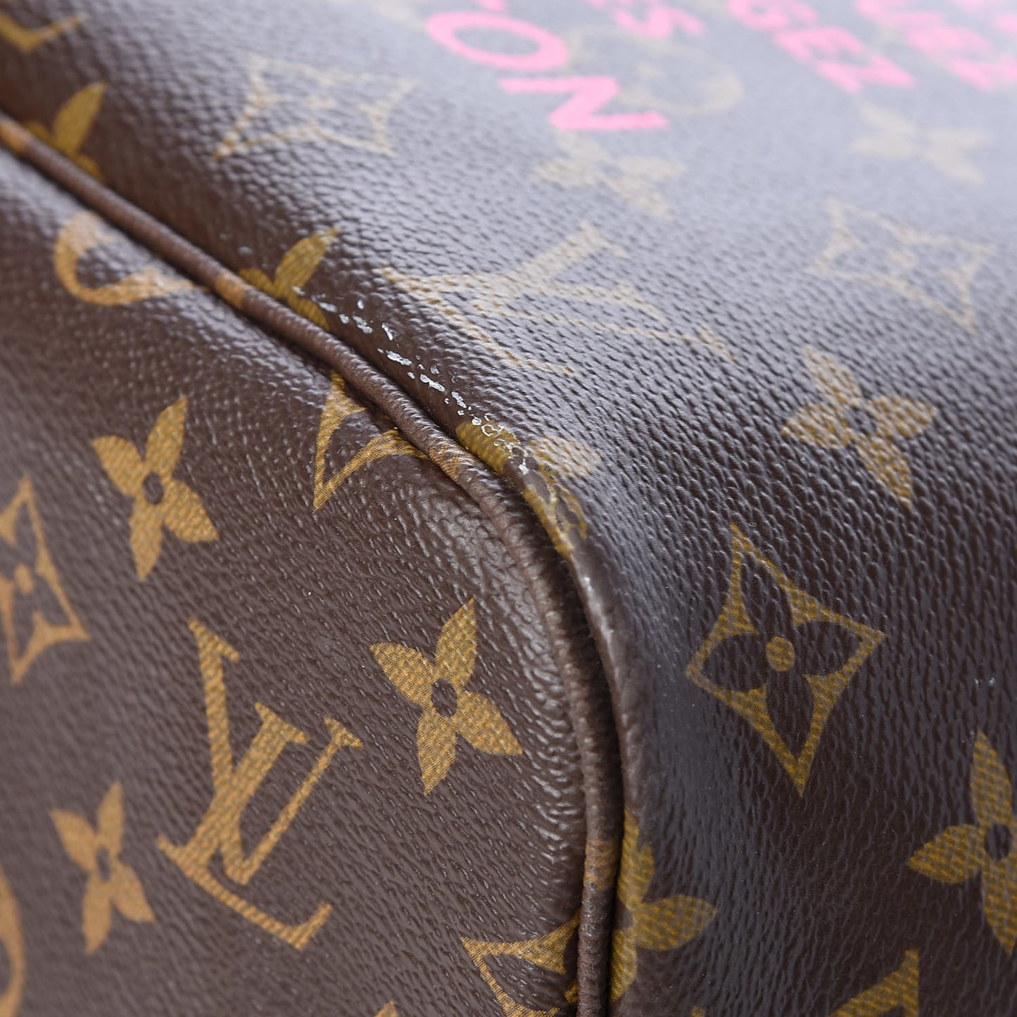 Monogram V Neverfull MM Grenade