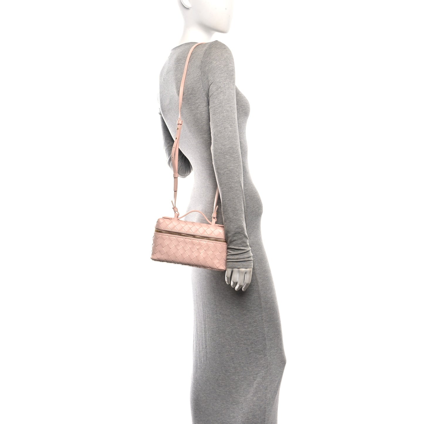 Calfskin Intrecciato Bang Bang Vanity Case Cameo