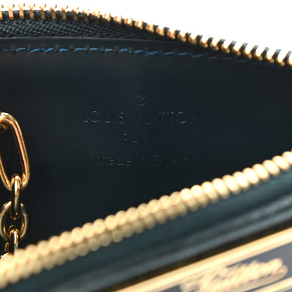 Louis Vuitton Vernis Key Pouch Blue Nuit 6 of 6