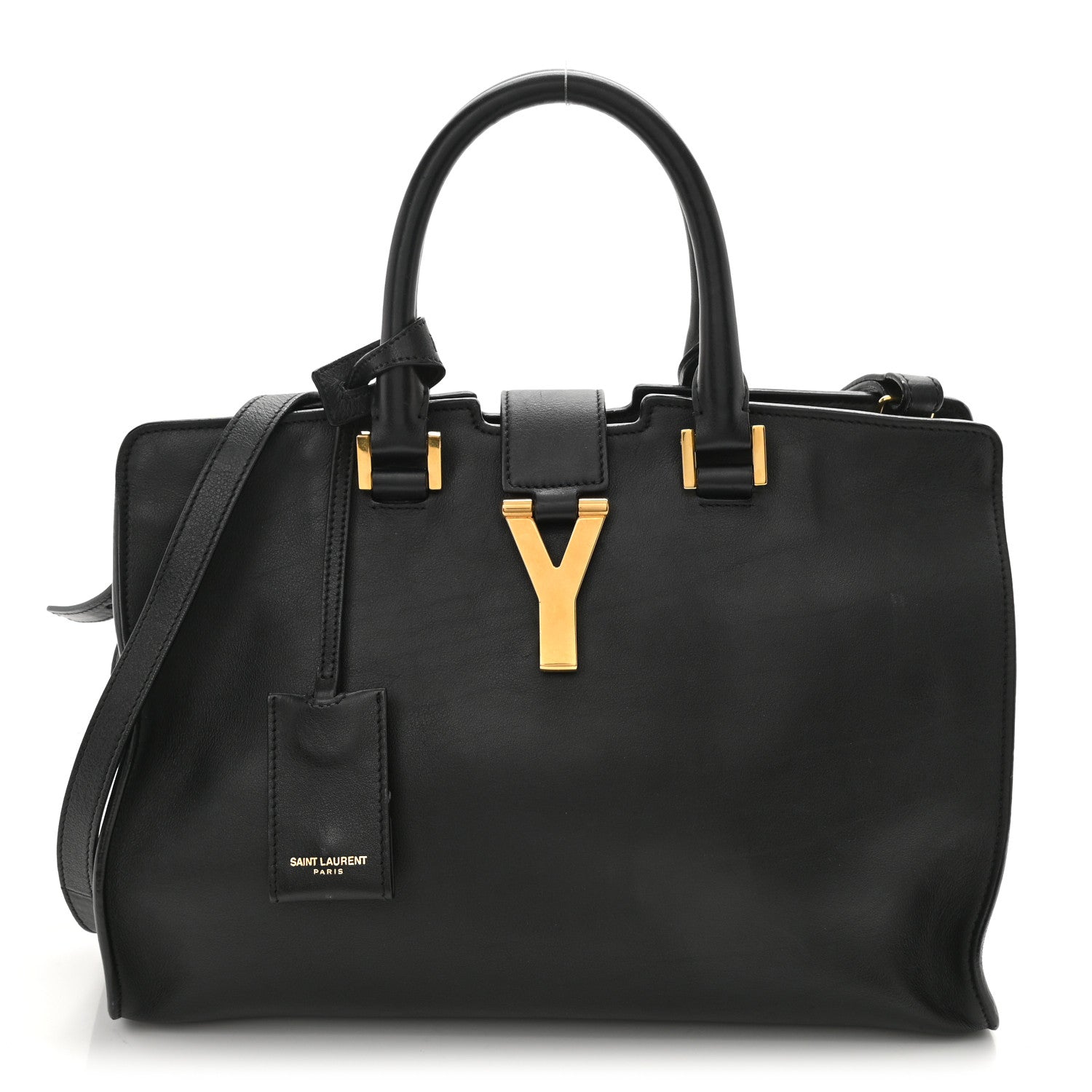 Saint Laurent Calfskin Small Classic Y Cabas Black 1 of 10