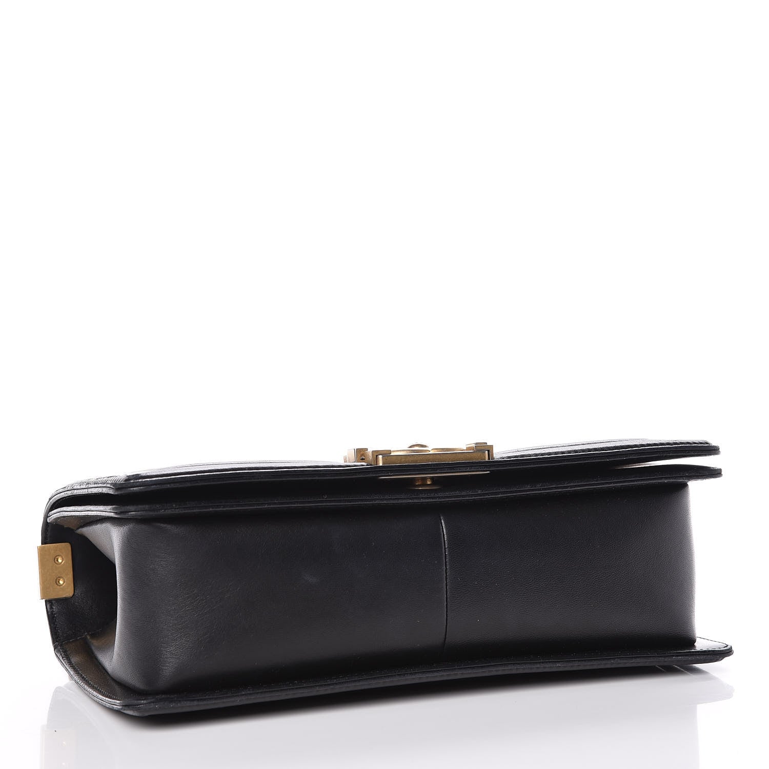 Chanel Lambskin Quilted Medium Boy Flap Black 4 of 14