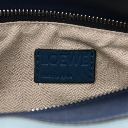 Loewe Calfskin Small Puzzle Bag Marine Stone Steel Blue 6 of 10
