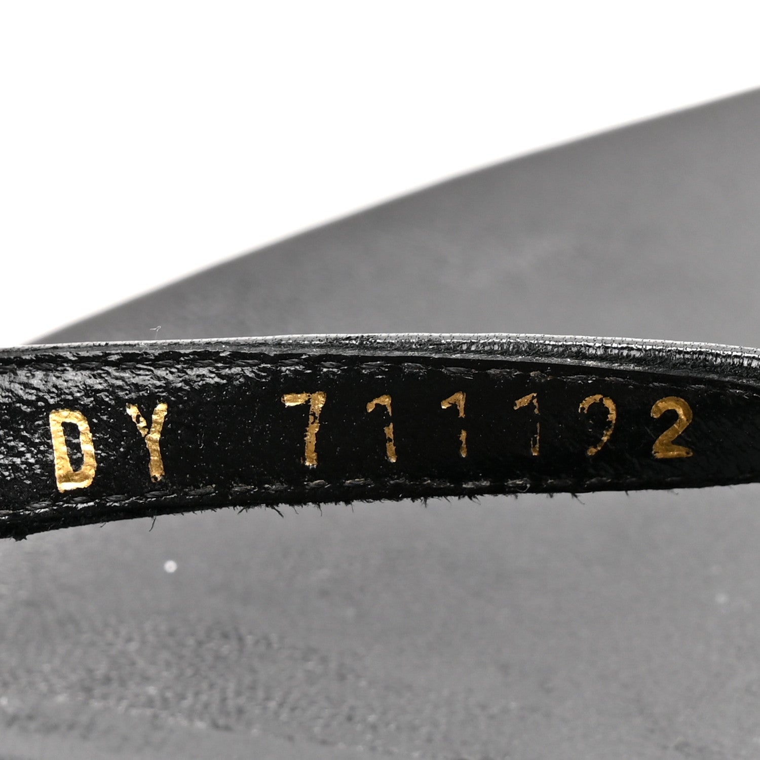 Saint Laurent Calfskin Gippy 110mm Sandals  40 Black 9 of 9