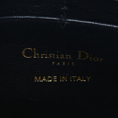 Christian Dior Oblique Saddle Chain Pouch Blue 6 of 9