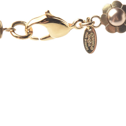 Chanel Pearl Camellia CC Long Necklace Gold 4 of 4