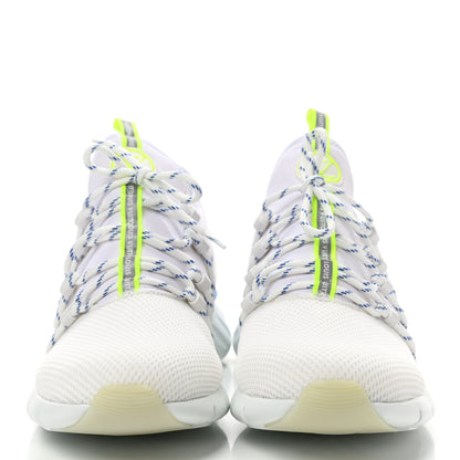 Louis Vuitton Neoprene Mesh Rubber Fastlane Low Sneaker 9.5 White 2 of 8