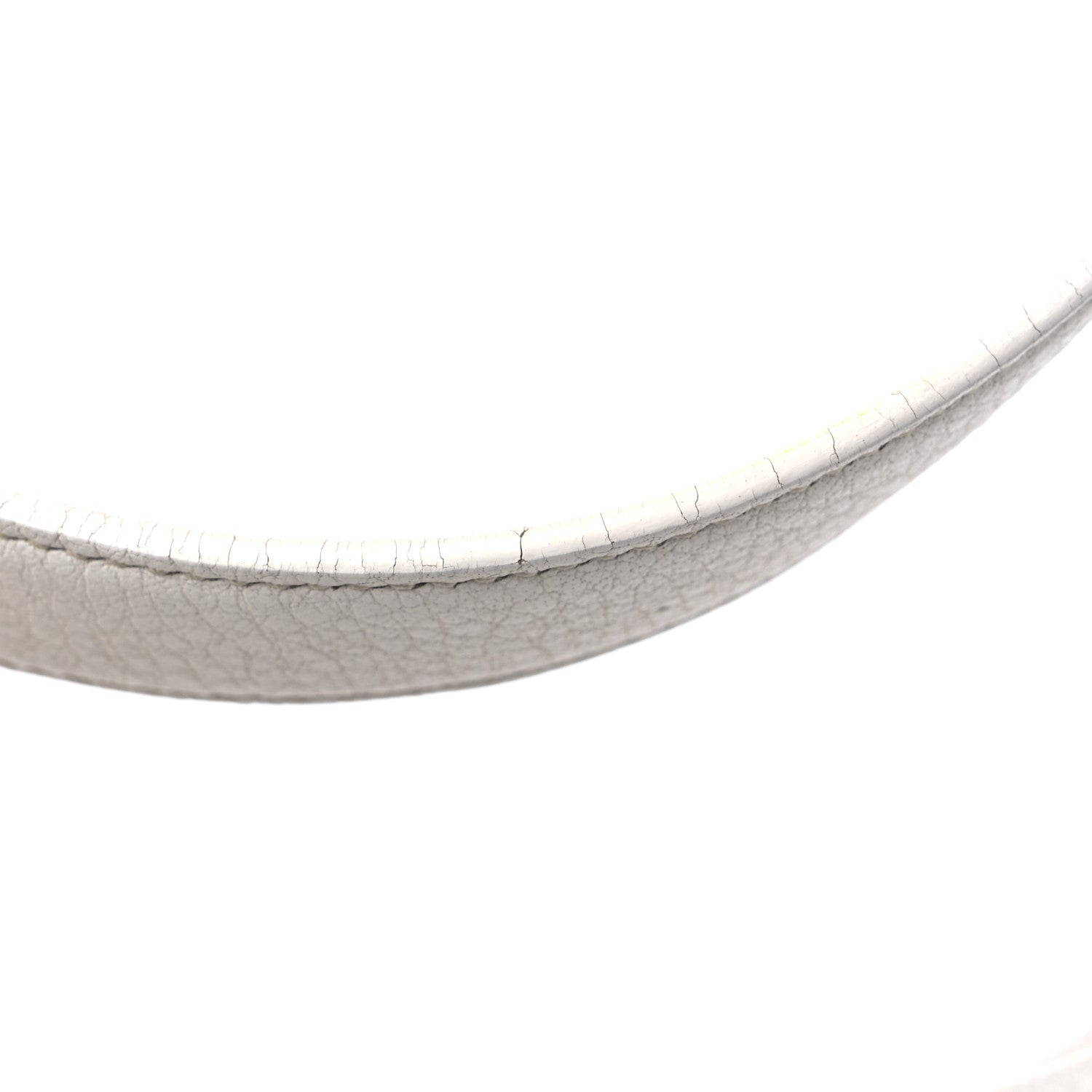 Hermes Taurillon Clemence Sac Trim II 35 White 14 of 15