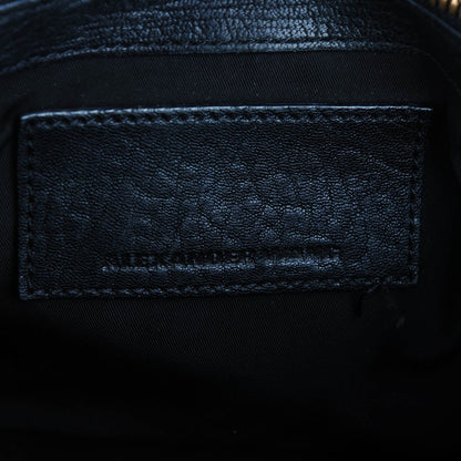 Alexander Wang Pebbled Lambskin Rockie Black Antique Brass Hardware 6 of 8