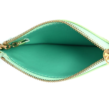 Louis Vuitton Vernis Key Pochette Peppermint 8 of 10