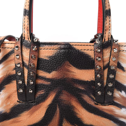Christian Louboutin Calfskin Bengal Mini North South Cabata Tote Multicolor 9 of 9