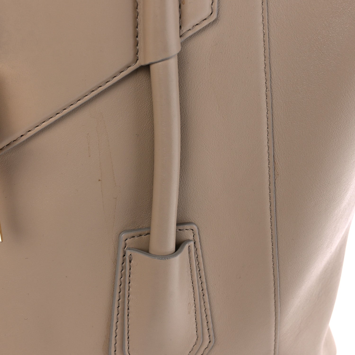 Givenchy Smooth Calfskin Medium Antigona Lock Duffle Bag Beige 9 of 10