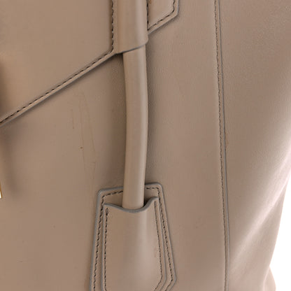 Givenchy Smooth Calfskin Medium Antigona Lock Duffle Bag Beige 9 of 10