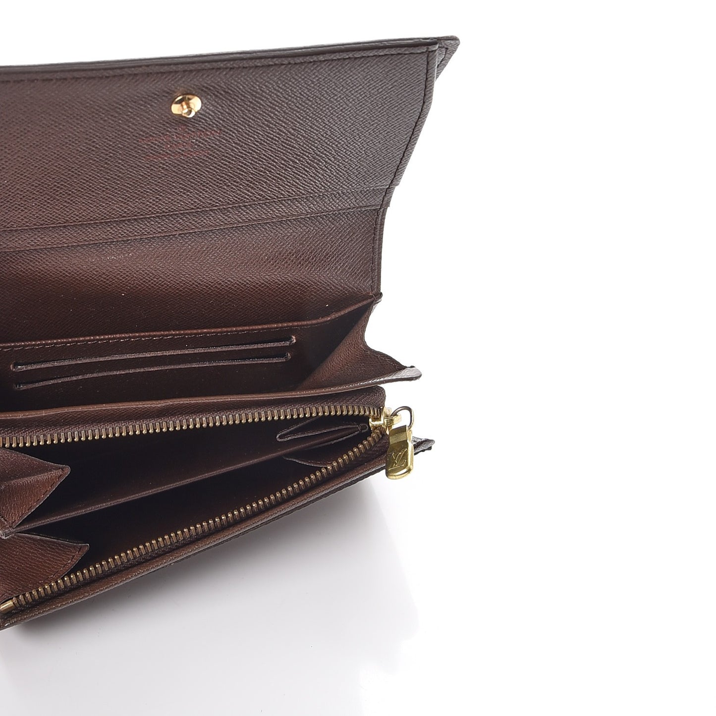 Damier Ebene Porte-Monnaie Billets Tresor Wallet