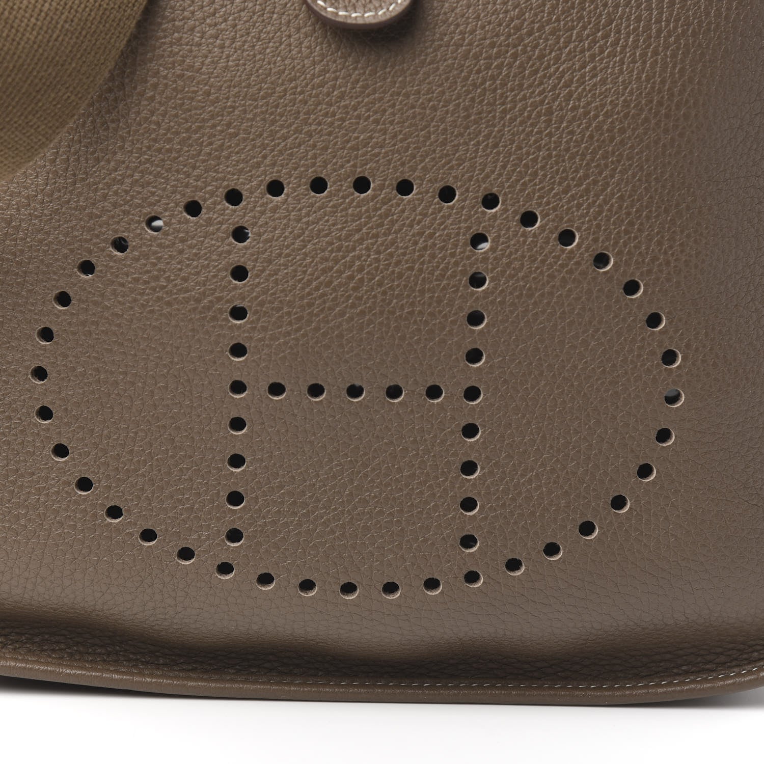 Hermes Taurillon Clemence Evelyne III PM Etoupe 10 of 10