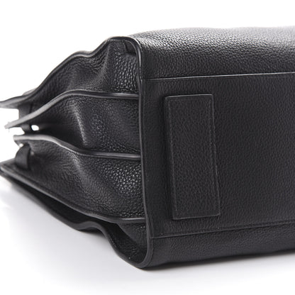 Saint Laurent Grained Calfskin Small Supple Sac De Jour Black 7 of 10