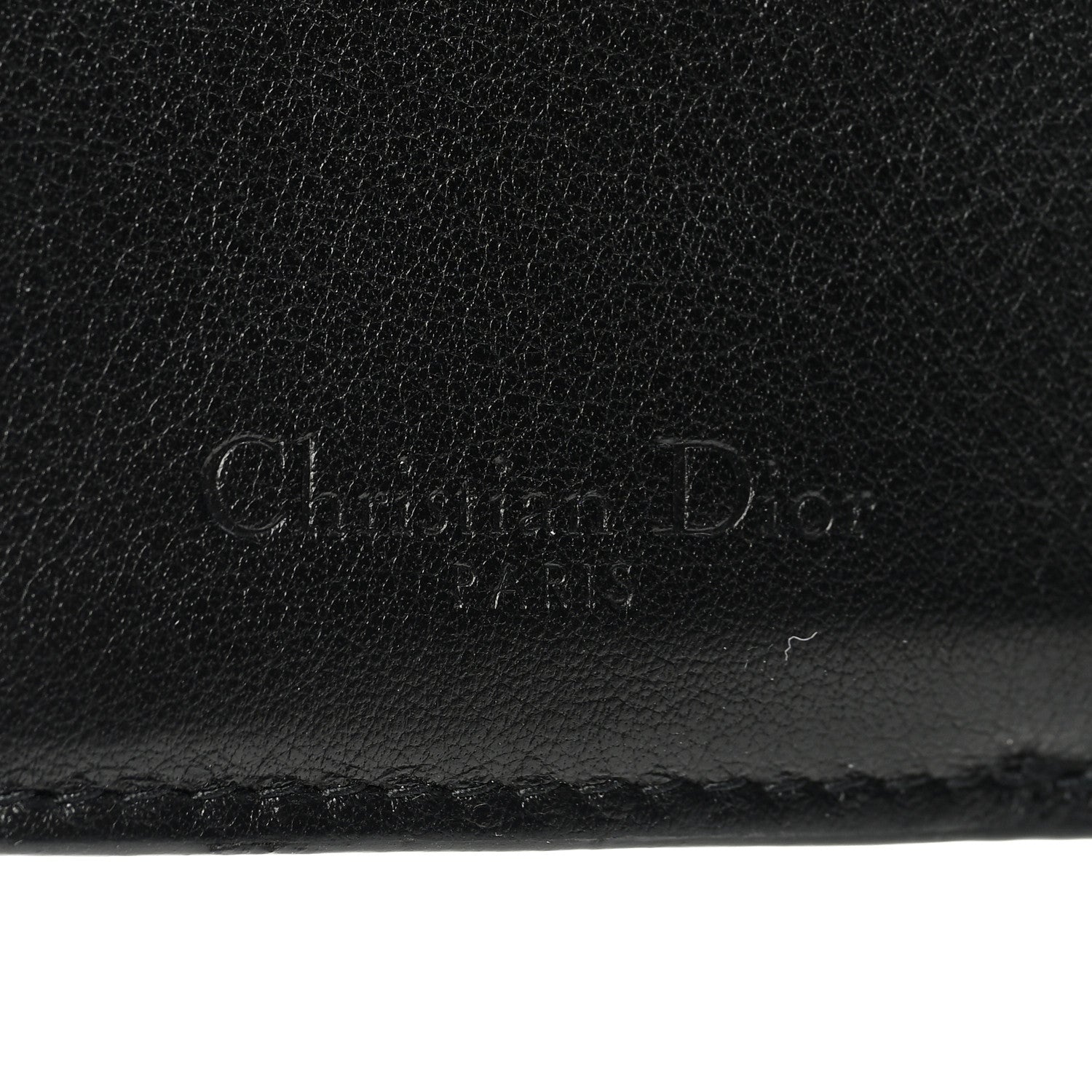 Christian Dior Patent Cannage Lady Dior Lotus Wallet Black 6 of 6