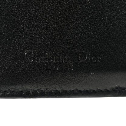 Christian Dior Patent Cannage Lady Dior Lotus Wallet Black 6 of 6