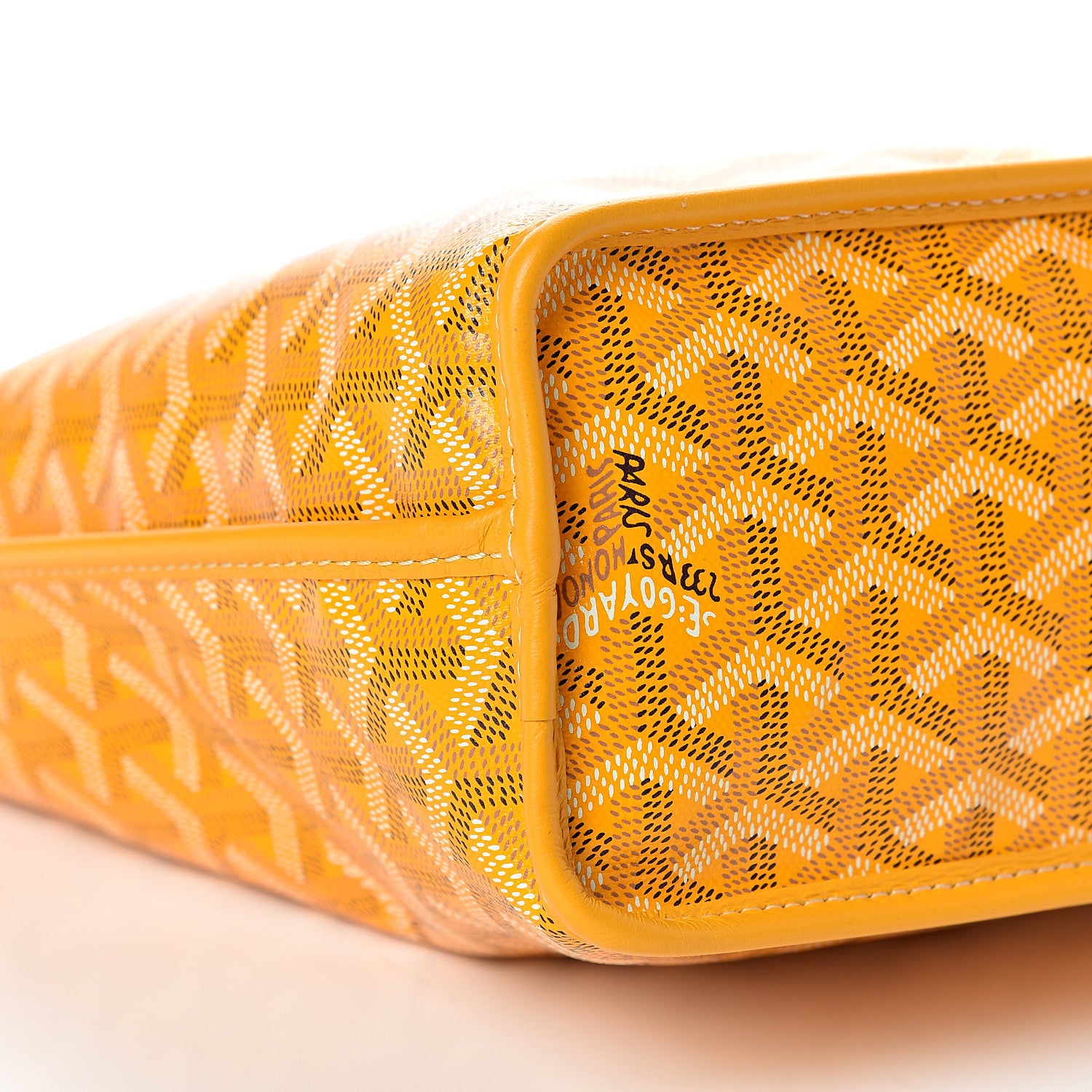 Goyard Goyardine Reversible Mini Anjou Yellow 14 of 17
