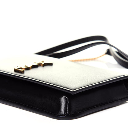 Saint Laurent Smooth Calfskin Monogram Phone Holder Crossbody Black 8 of 10