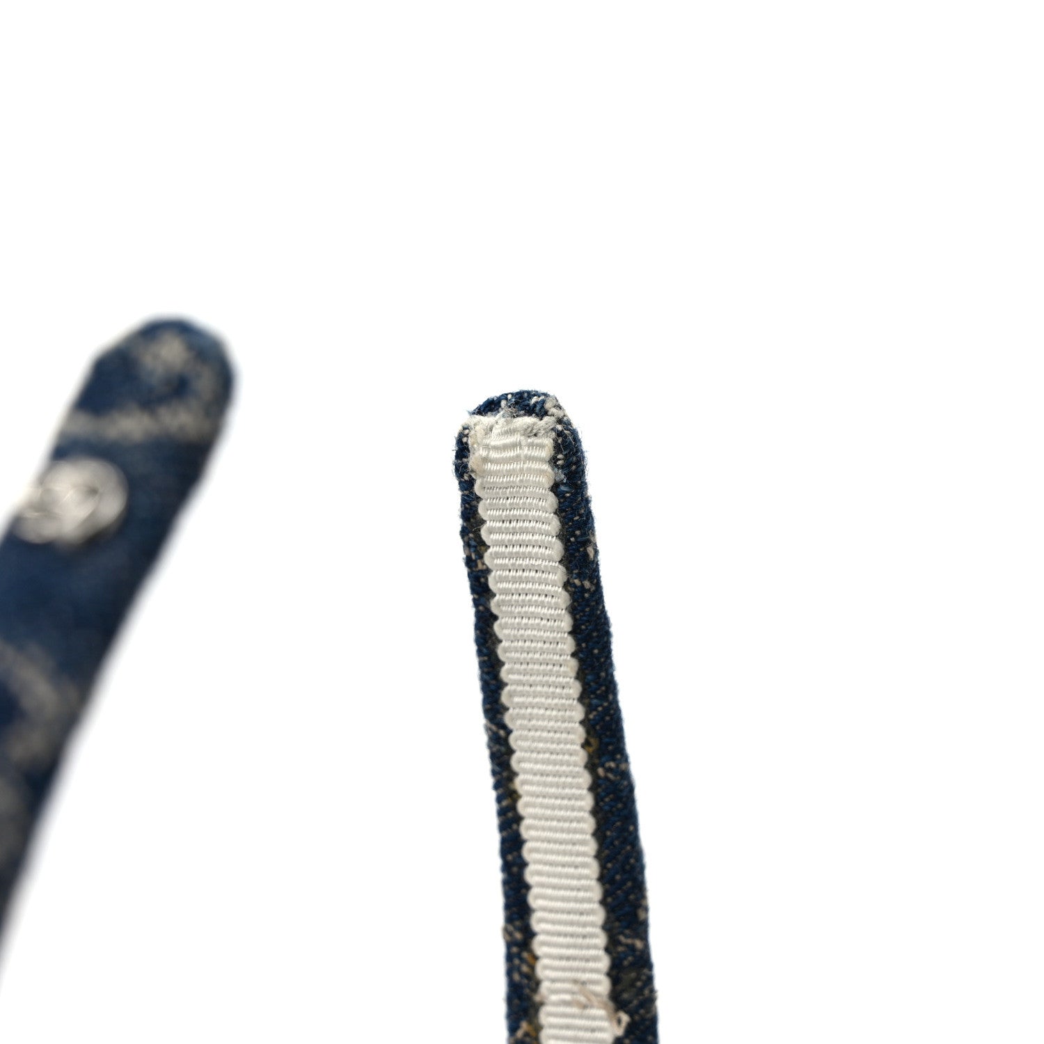 Gucci Denim Monogram Headband Blue 8 of 9