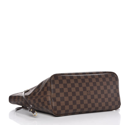 Louis Vuitton Damier Ebene Neo Neverfull MM Rose Ballerine 5 of 16