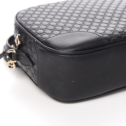 Gucci Microguccissima Mini Bree Messenger Bag Black 8 of 11
