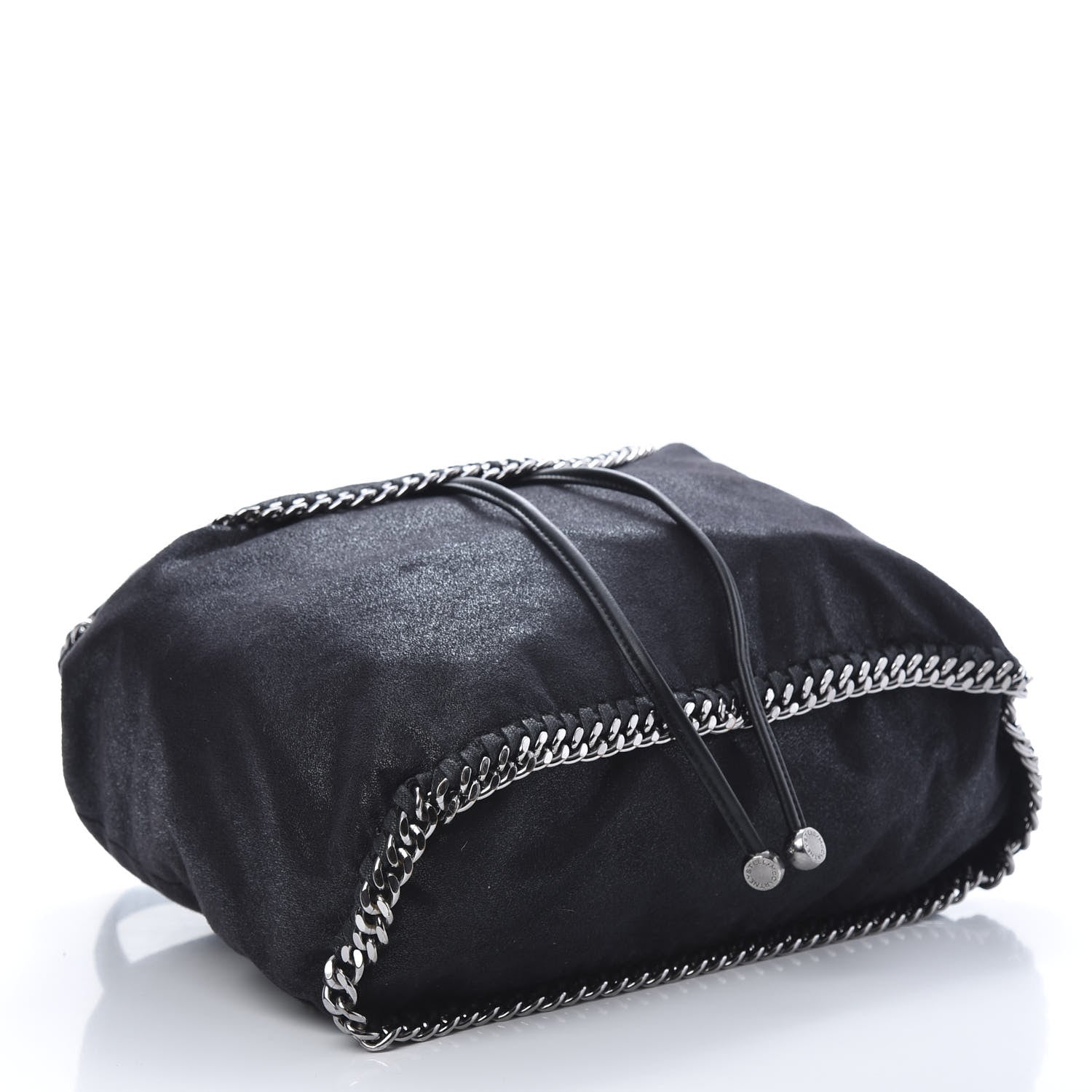 Stella McCartney Shaggy Deer Falabella Backpack Black 3 of 11